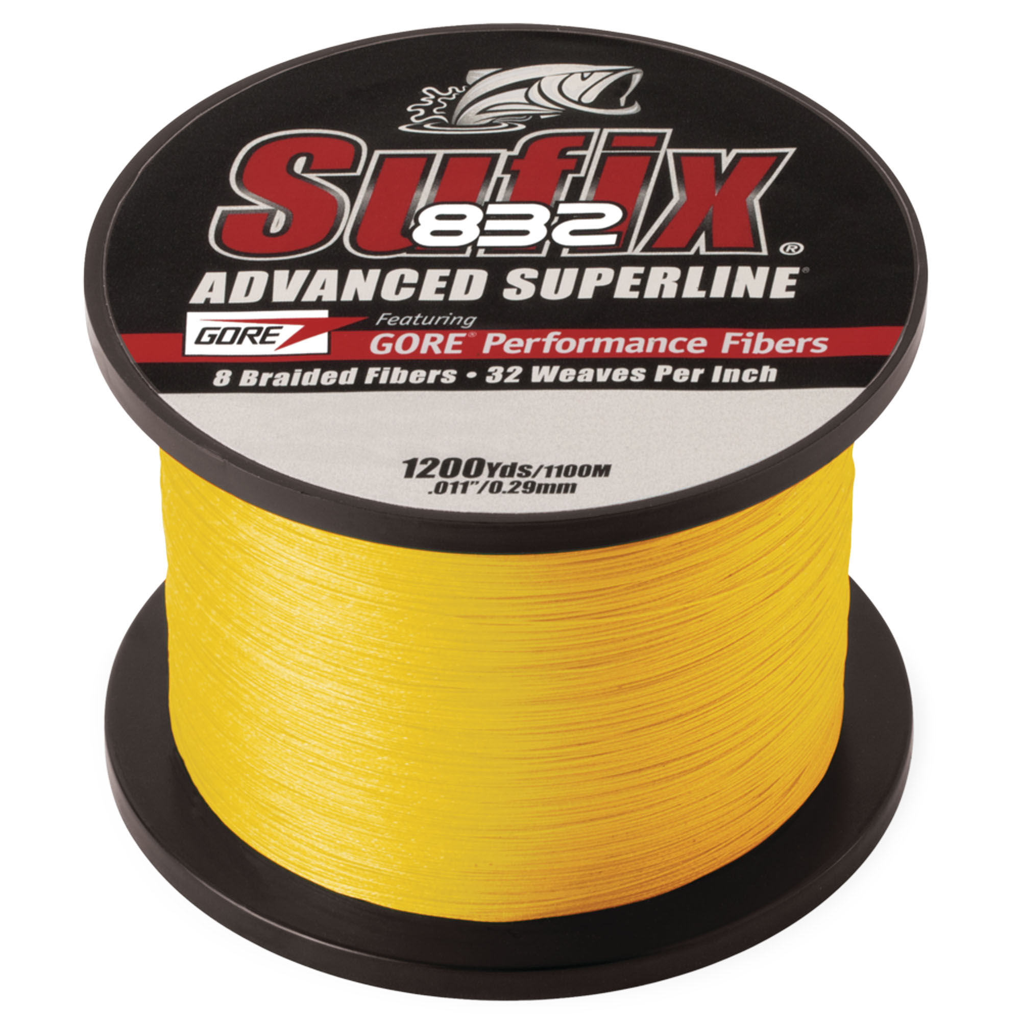 Sufix 832 Advanced Superline Braid Fishing Line 1200 Yard Spool